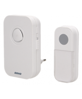 Orno Wireless doorbell FADO AC, network, learning system, 36 tones, 100m