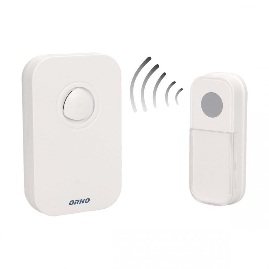 Orno Wireless doorbell FADO AC, network, learning system, 36 tones, 100m – 4