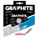 Graphite Graphite laser welded segmental diamond disc 125x22.2 mm - 57H606 Graphite Graphite laser welded segmental diamond disc 125x22.2 mm - 57H606