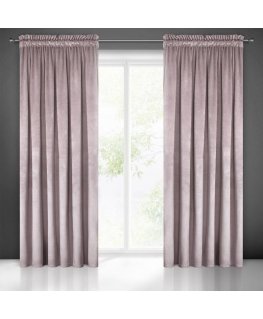 Euro curtains ZAS / PIERRE / PUDR 140X300 TAPE