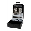 19-piece drill set RUKO Terrax HSS 19-piece drill set RUKO Terrax HSS