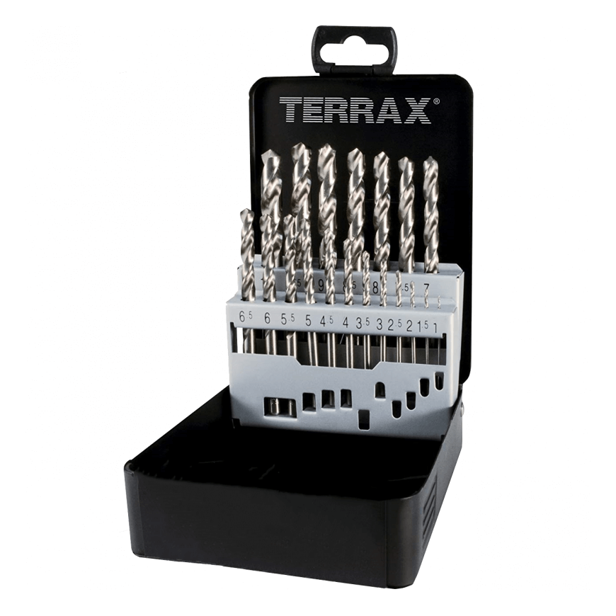 19-piece drill set RUKO Terrax HSS – 4