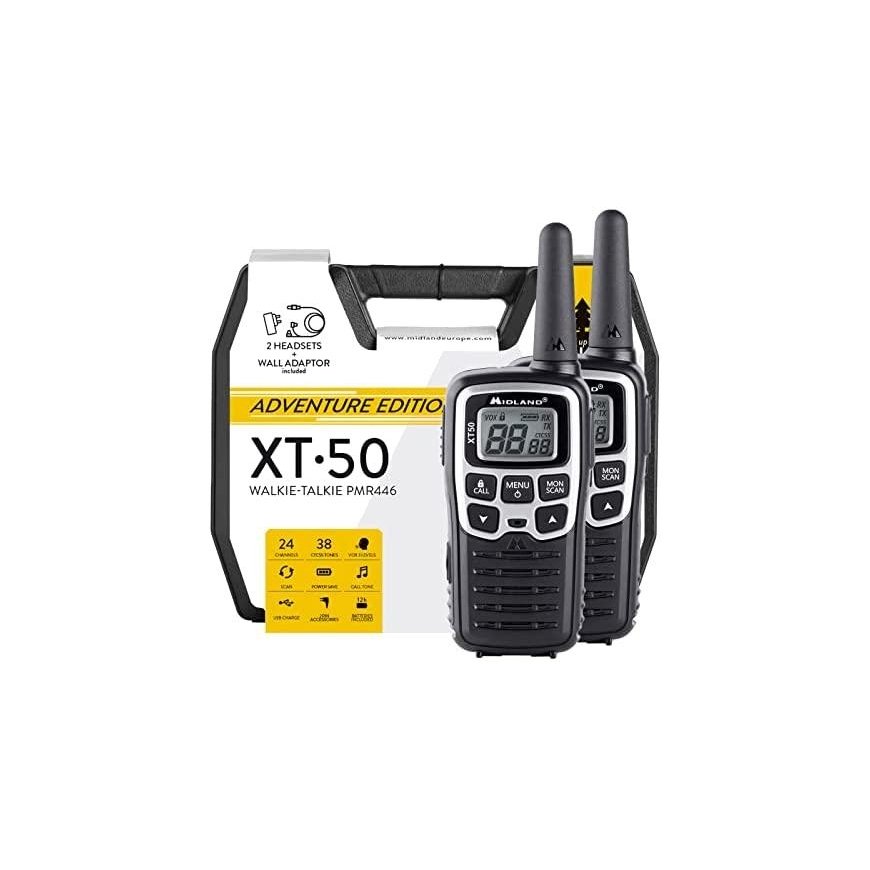 Alan PMR MIDLAND XT50 handheld radios, case – 4