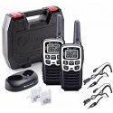 Alan PMR MIDLAND XT50 handheld radios, case