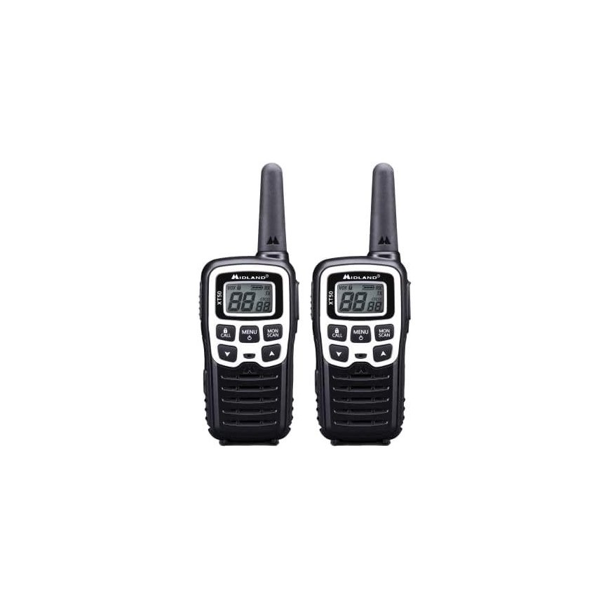 Alan PMR MIDLAND XT50 rankiniai radijo imtuvai, dėklas – 9