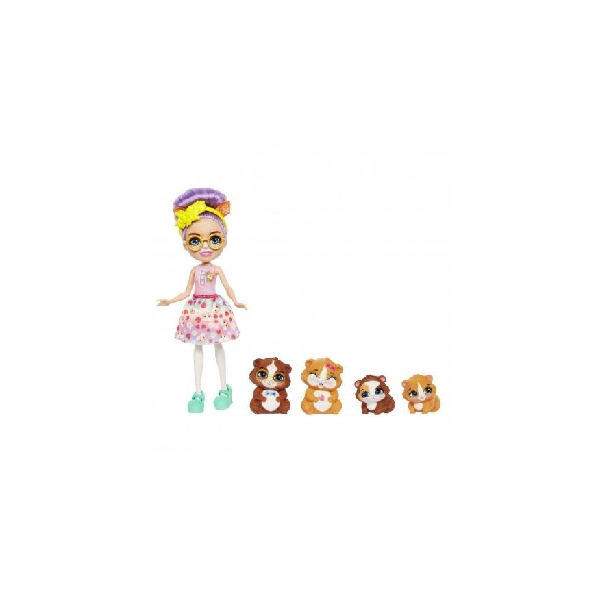 Mattel Enchantimals Guinea Pig Heroes Set