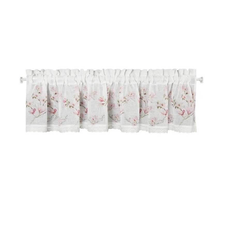 Eurofirany FIR / AMELIA / B + Pink 30X150 Day curtains – 2