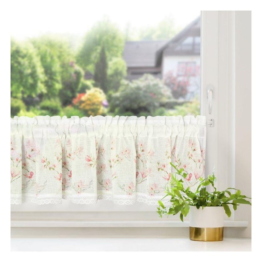 Eurofirany FIR / AMELIA / B + Pink 30X150 Day curtains – 7
