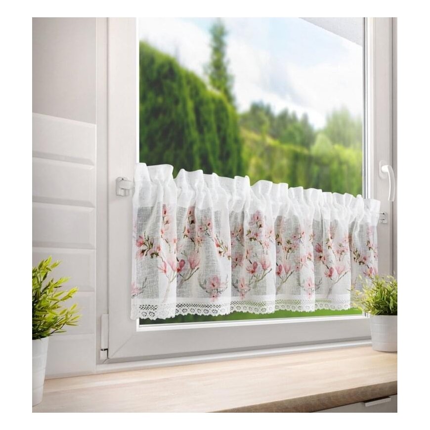 Eurofirany FIR / AMELIA / B + Pink 30X150 Day curtains – 8