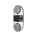 Devia Crystal series TWS speaker with silicon case (2pcs) juodas