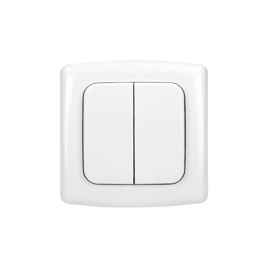 ORNO Double wall switch for remote