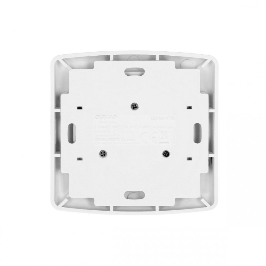 Double wall switch for remote control of sockets and sockets, with radio transmitter, ORNO Smart Hom – 6