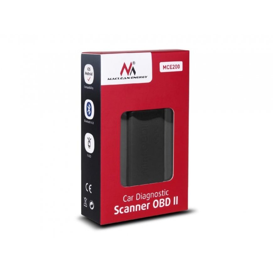 MACLEAN MCE200 Maclean MCE200 OBD2 OBDII SKAENeris IOS ANDROID Bluetooth4.0 – 5