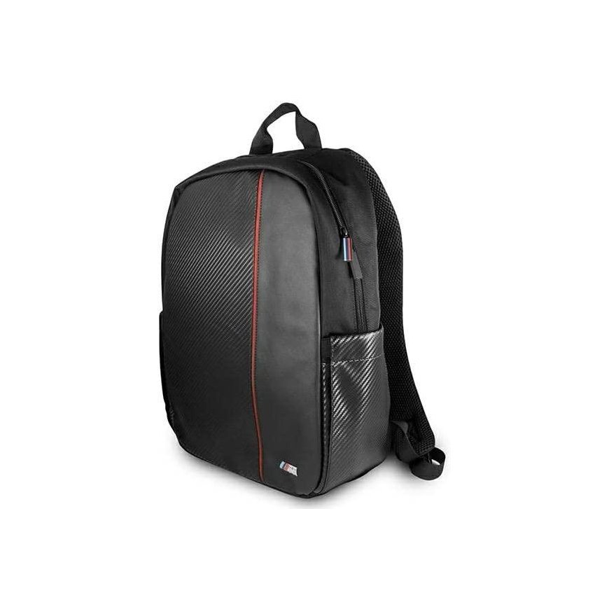 Backpack BMW BMBPCO15CAPRBK 16" black/black Carbon Red Stripe – 7