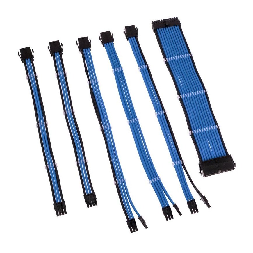 Kolink Core Adept Braided Cable Extension Kit - Blue – 2