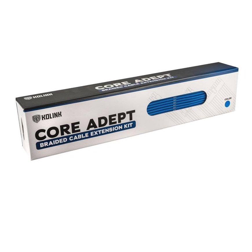 Kolink Core Adept Braided Cable Extension Kit - Mėlyna – 4