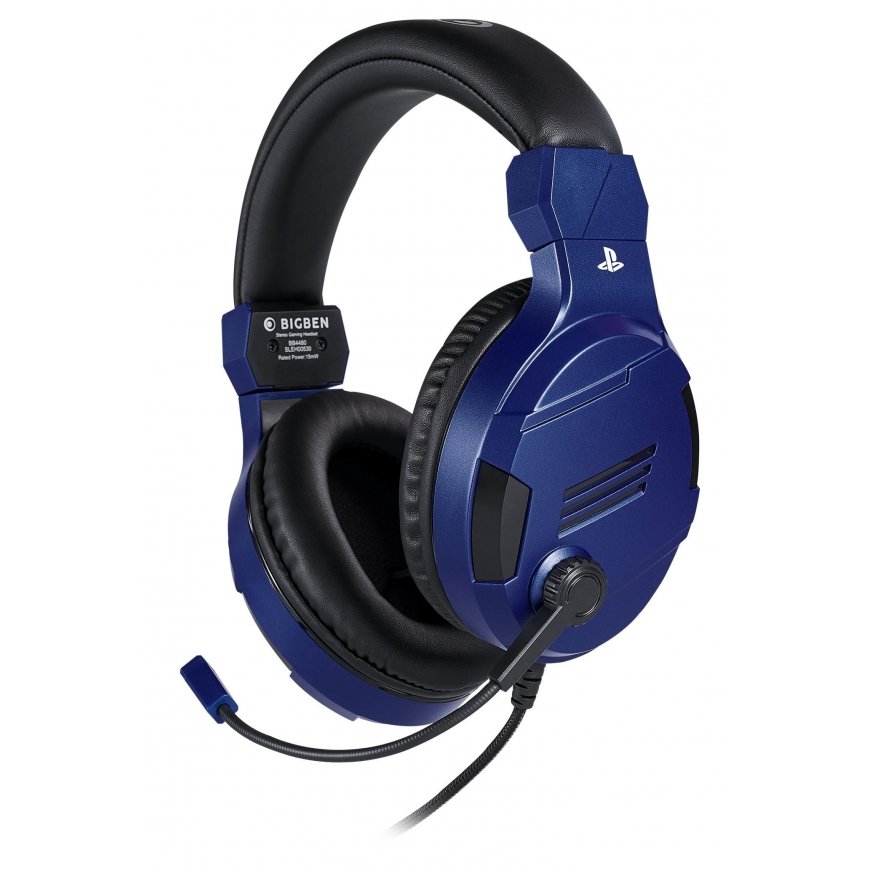 Bigben Interactive PS4OFHEADSETV3G Austiņas Vadu Speļu Zils – 2