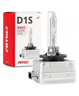 Xenon incandescent lamp, xenon d1s 35 incandescent lamp 6000 k amio basic