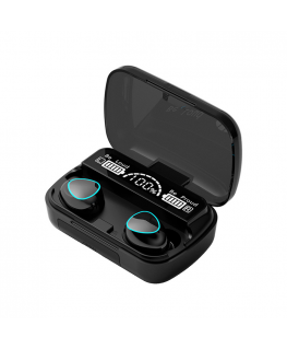 Goodbuy M10 wireless headphones black (LED screen)