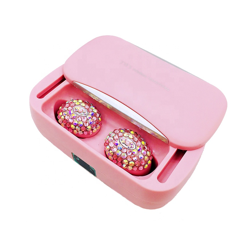 Goodbuy Crystal Bling wireless headphones in