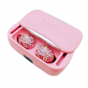 Goodbuy Crystal Bling wireless headphones in pink