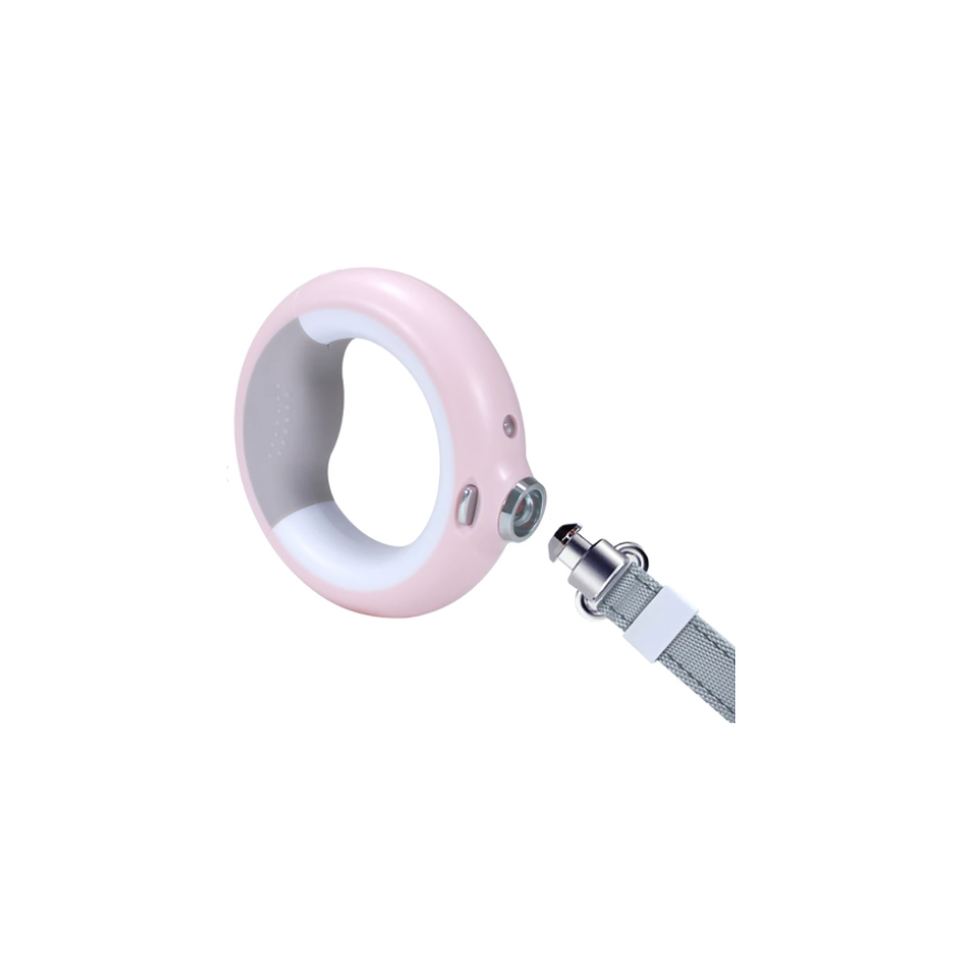 Doggy Village LUMINOUS Leash - Strong 3-in-1 Leash with LED Flashlight, Color Handle Light and Toile
