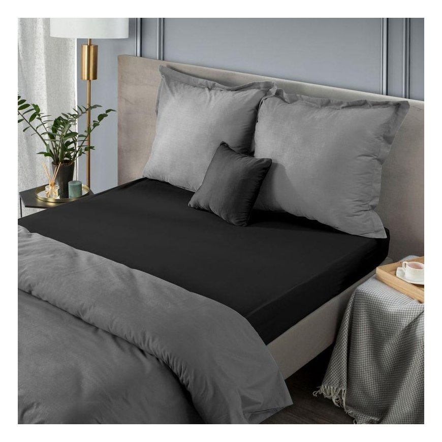 Eurofirany 5900811864325 bed sheet 180 x 200 cm Fitted bed sheet Sateen – 9