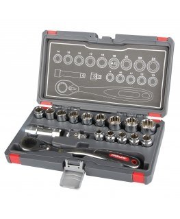 58717 Spanners with spanners 17-piece set, Proline