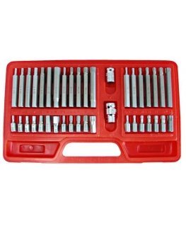Mega XZN Torx bit set 40 pcs. 10740