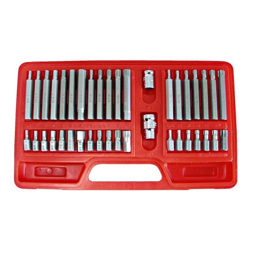 Mega XZN Torx bit set 40 pcs. 10740