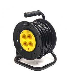 Plug EXD Extension cord with reel 25m, 4 sockets, 3x2.5mm2