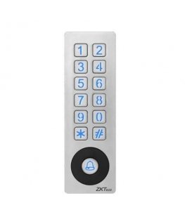 ZKTECO RFID kortelių skaitytuvas ir klaviatūra su integruotu valdikliu, 13.56MHz Mifare, IP65, PRO-V