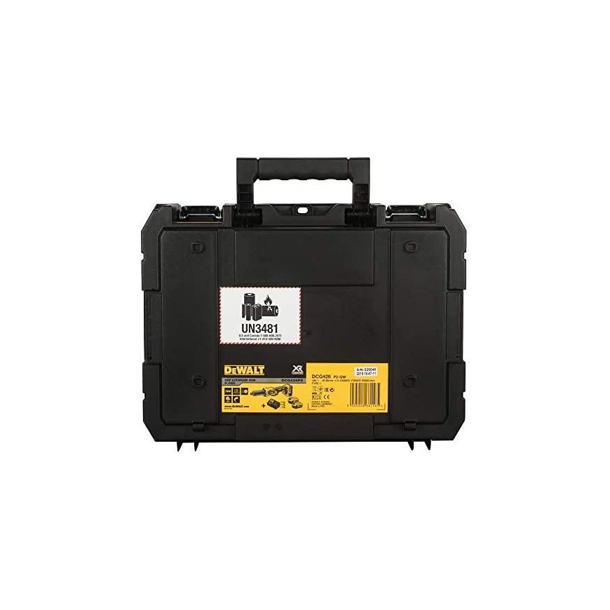 Dewalt Maszyny DEWALT STRAIGHT GRINDER 18V′XR DCG426P2 – 9