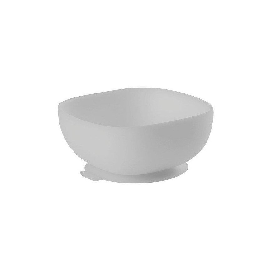BEABA SILICONE BOWL WITH BOTTOM, Gray – 8
