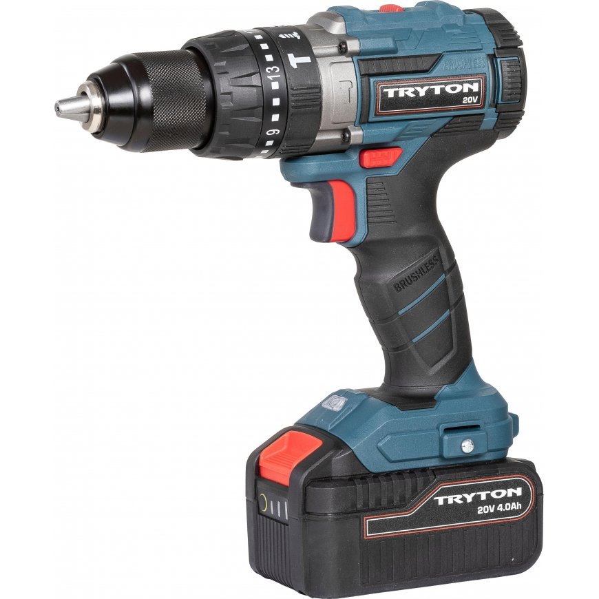 Tryton TBLV204 20V Drill, 2 x
