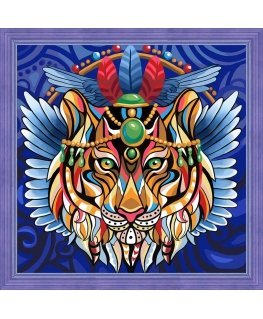 Beldizart Deimantinio dažymo rinkinys Tiger 30х30 cm AZ-1593