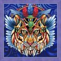 Beldizart Diamond painting set Tiger 30х30 cm AZ-1593