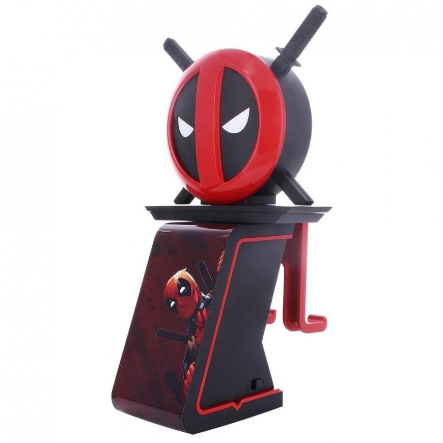 Cable Guys Exquisite Gaming Deadpool Logo Ikon Cable Guy Stand – 4