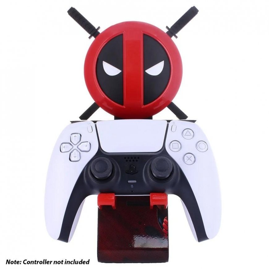 Cable Guys Exquisite Gaming Deadpool Logo Ikon Cable Guy Stand – 9