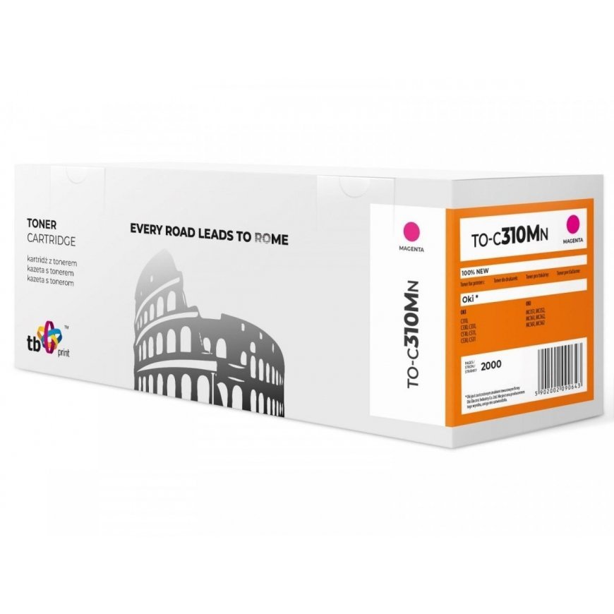 Tb Print Suderinamas TB Magenta Toneris C310 (TO-C310MN) – 2