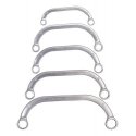 NEO Ring spanners, bent 9-22 mm, set of 5 pcs
