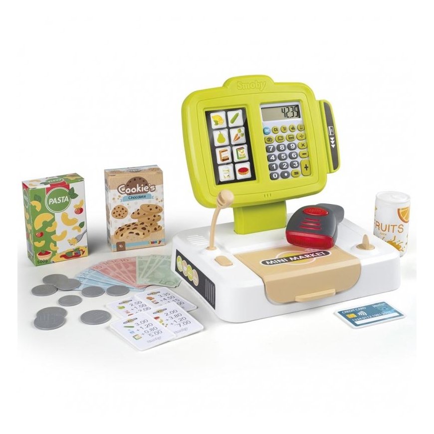 SMOBY e-shop counter with scanner