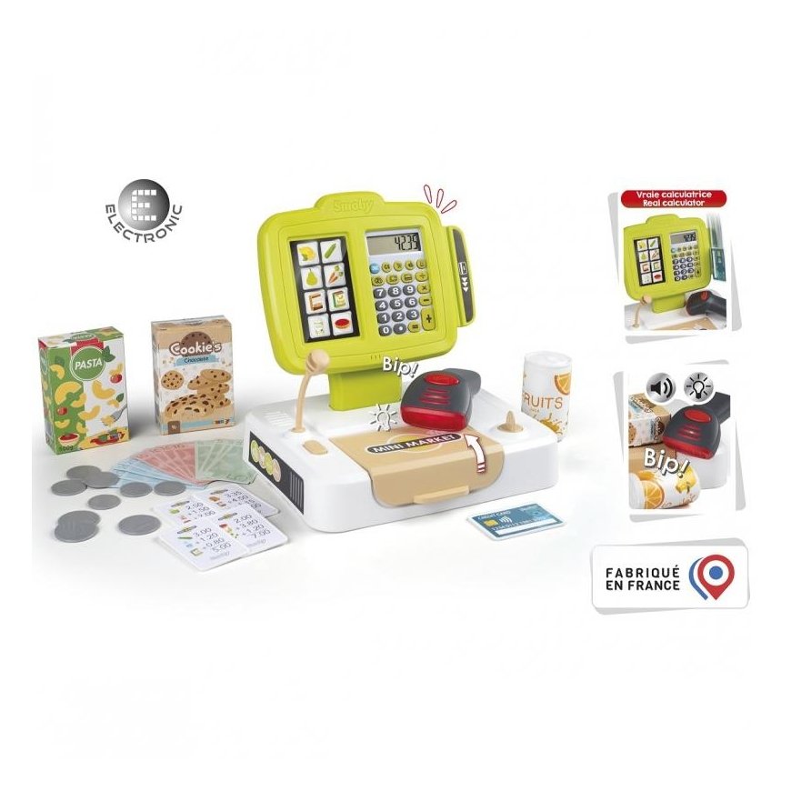 SMOBY e-shop counter with scanner – 3