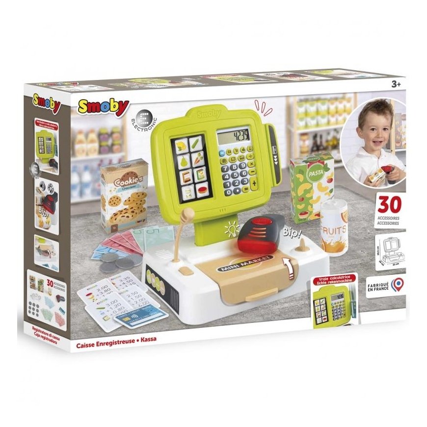 SMOBY elektroninės parduotuvės skaitiklis su skaitytuvu – 7