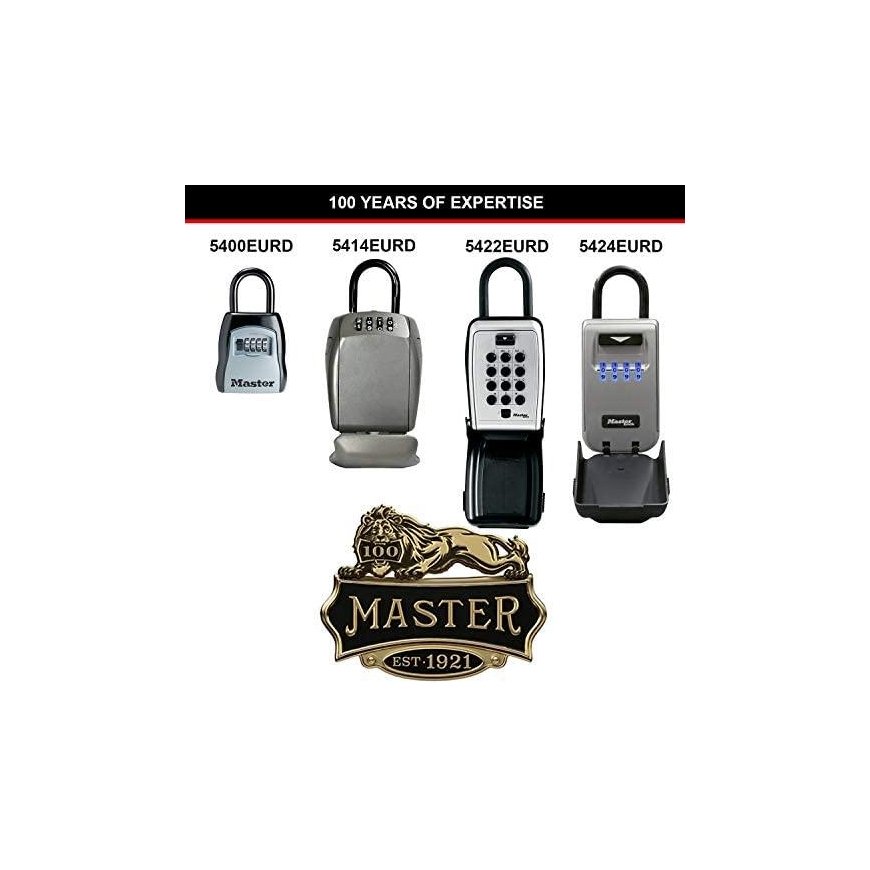MASTER LOCK 5400EURD key cabinet/organizer Black, Grey – 9