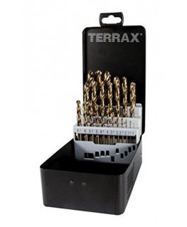 25-piece drill set RUKO Terrax HSS Co