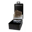 25-piece drill set RUKO Terrax HSS Co 25-piece drill set RUKO Terrax HSS Co