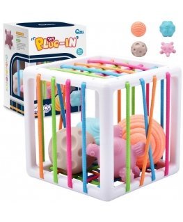 WOOPIE Flexible Sensory Cube Sorter for Children 5 el.