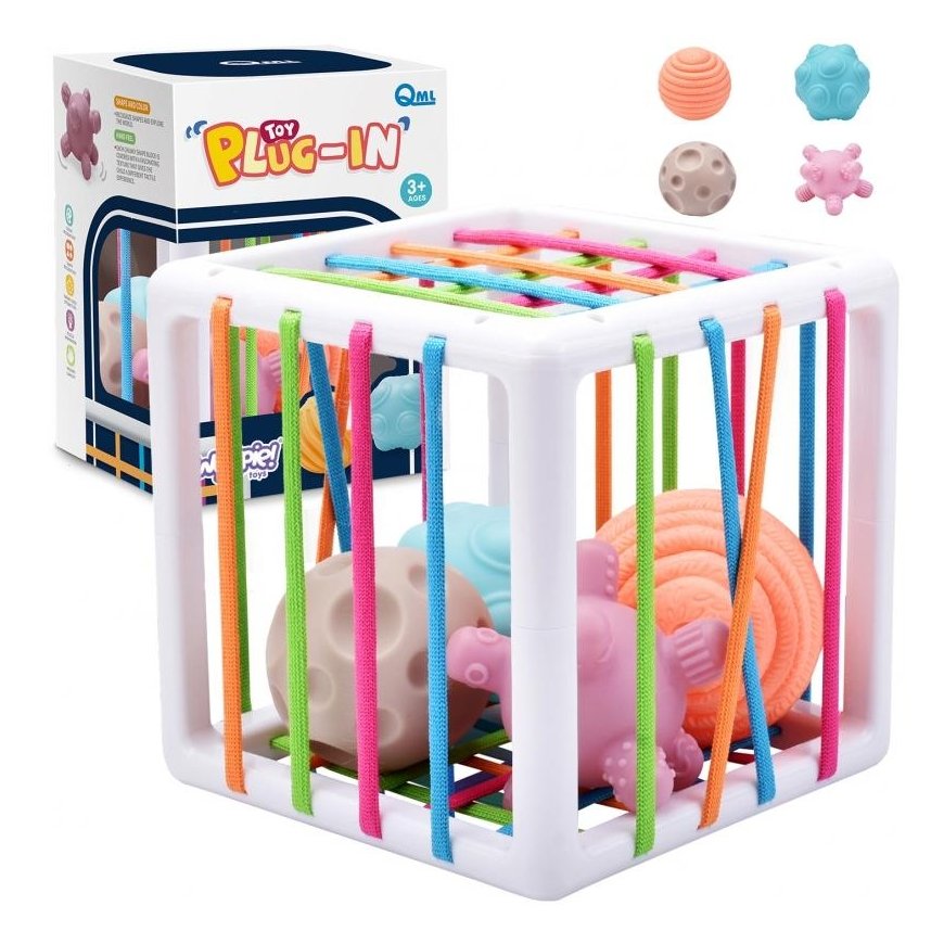 WOOPIE Flexible Sensory Cube Sorter for