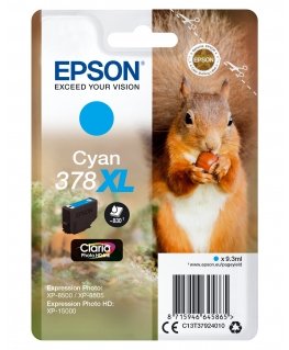 Epson Squirrel C13T37924010 струйный картридж 1 шт Подлинный Высокая (XL) Голубой